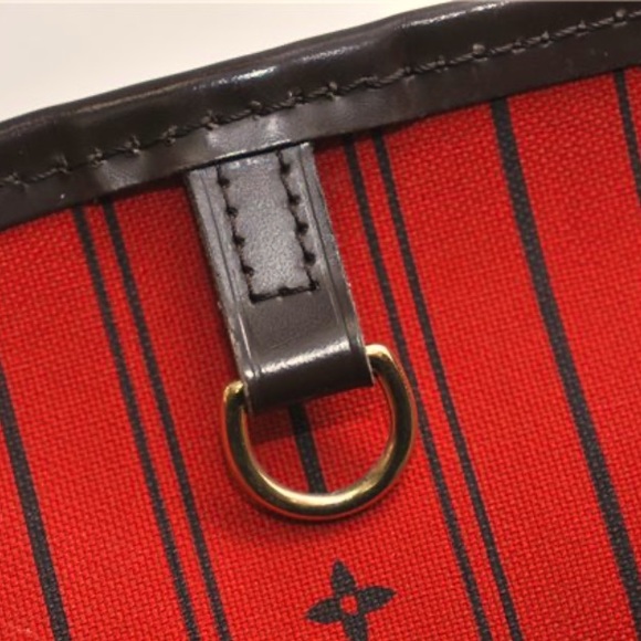 💯AUTHENTIC LOUIS VUITTON DAMIER EBENE NEVERFULL GM - Picture 12 of 16